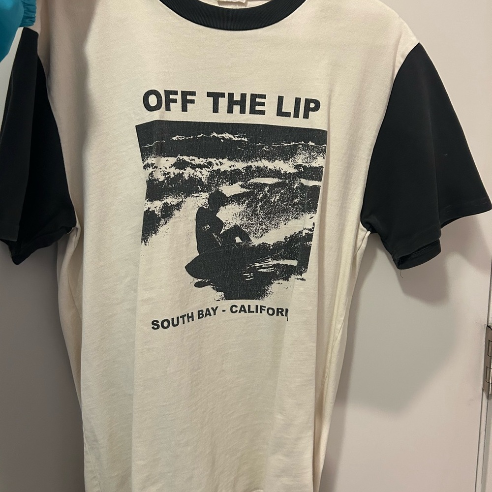 Brandy Melville Off The Lip Graphic T-Shirt